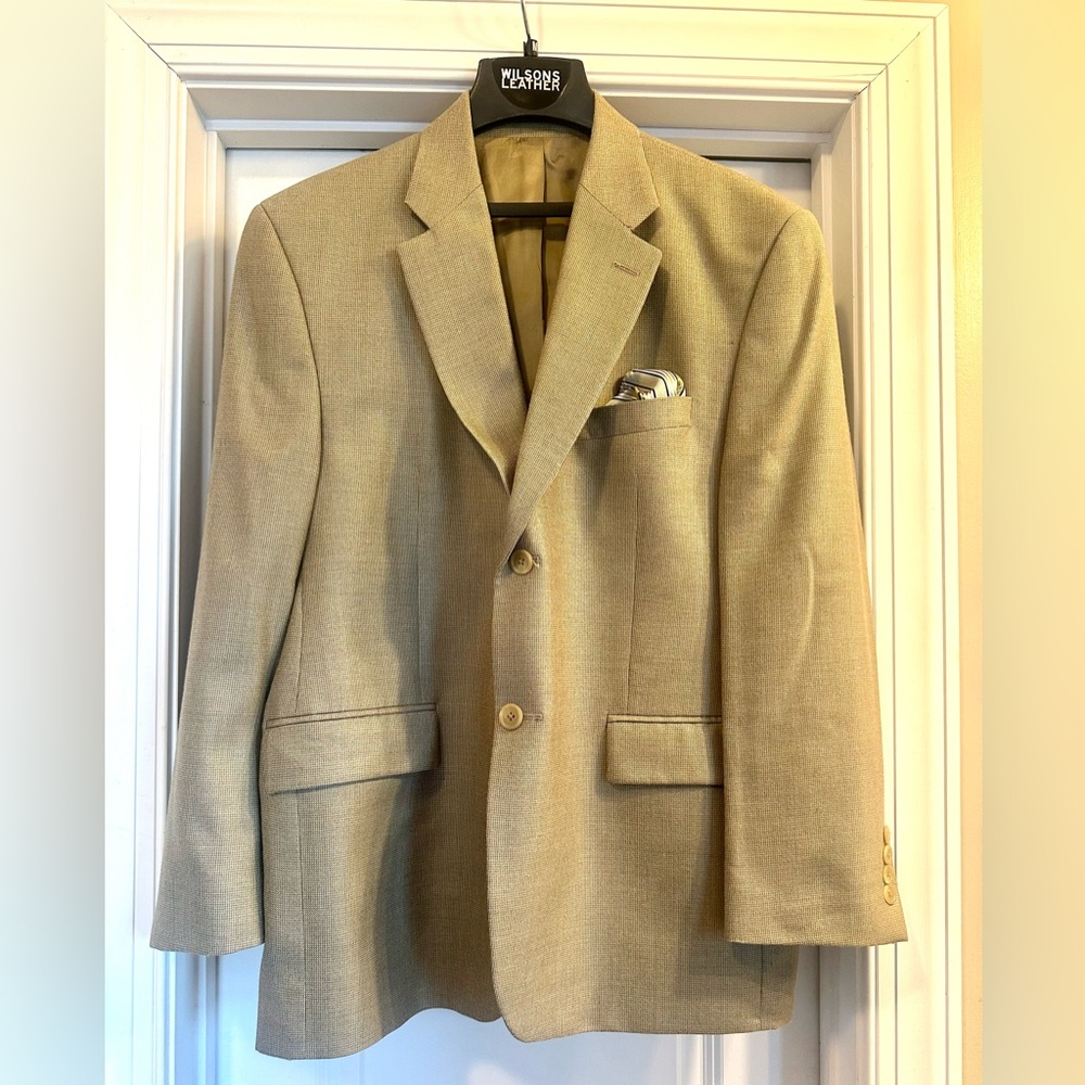 Ralph Lauren Tread Silk/Wool Sports/Suit Jacket 42S